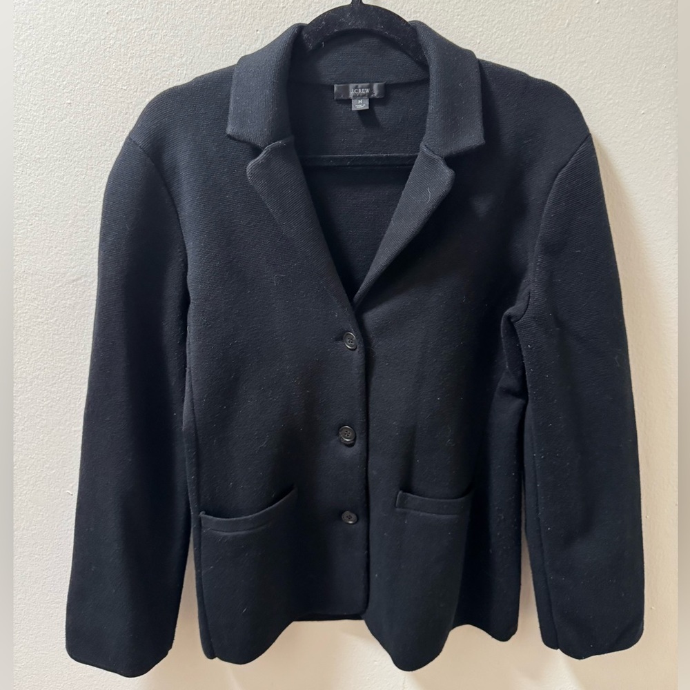 J. Crew Elegant Women’s Black Blazer Size Medium